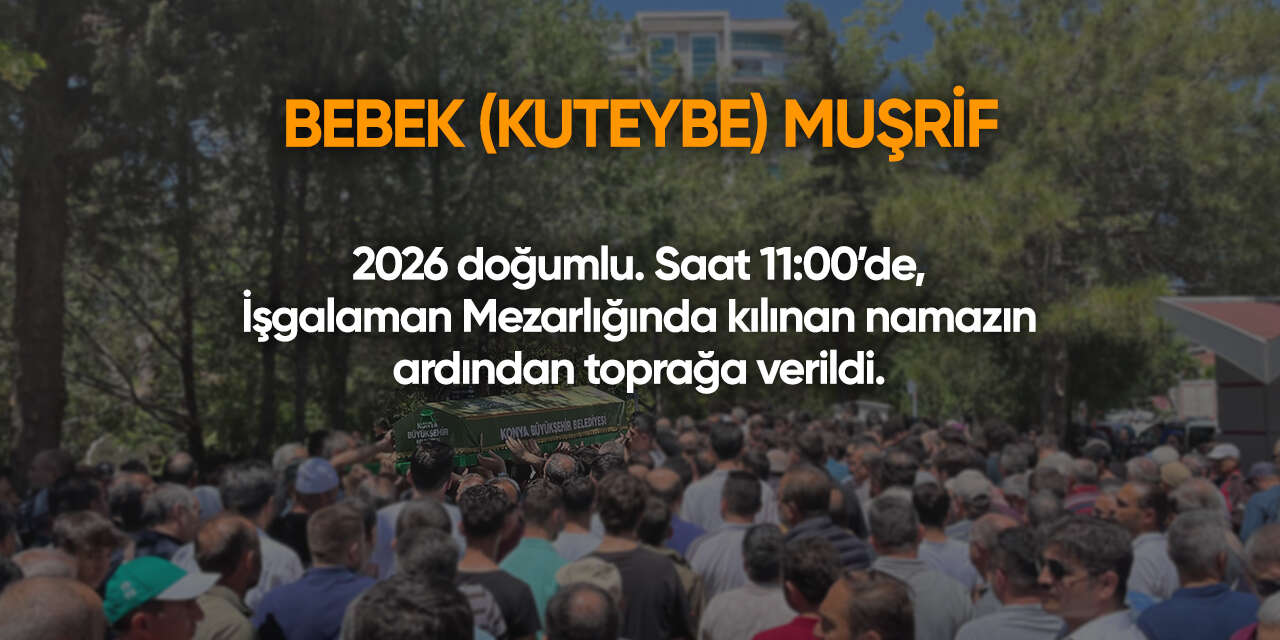 Konya'da bugün vefat edenler | 2 Şubat 2026 8